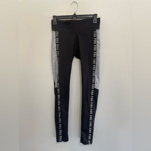 Victoria’s Secret PINK Cozy black/gray yoga pants size small